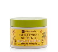 laSaponaria Crema corpo nutriente con burro di karité bio (200 ml) - ideale per pelli secche