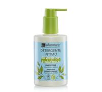 La Saponaria | Detergente Intimo Bio Protettivo con Tè Verde e Acido Ialuronico, idratante, rinfrescante e lenitivo. Ideale post-parto, ciclo o dopo lo sport, 250ml