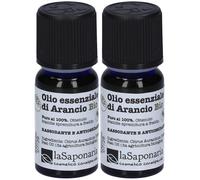 LaSaponaria Olio essenziale di arancio dolce BIO 2x10 ml