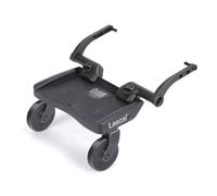 Lascal BuggyBoard Mini 3D, Pedana passeggino universale compatibile con quasi tutti i modelli di passeggini, Pedana buggy board per bambini di 2-6 anni (22 kg), grigio