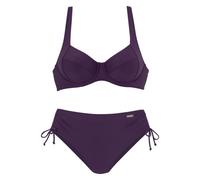 LASCANA Bikini lilla scuro Donna LASCANA L-XLxG lilla scuro