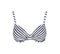 LASCANA Bikinioberteil Stripes da donna blu | 38C