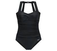 LASCANA Costume intero modellante nero Donna - Abbigliamento - Taglie comode - Moda mare LASCANA M