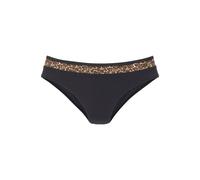 LASCANA Slip bikini 'Adele' marrone / giallo / nero Donna LASCANA S-M