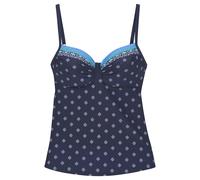 LASCANA Tankini blu / navy / blu cielo / verde erba Donna LASCANA LxD blu / navy / blu cielo / verde erba