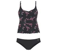 LASCANA Tankini rosa / nero Donna LASCANA XXXLxF