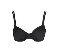 LASCANA Top bikini da donna con ferretto nero | 44D