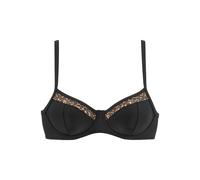 LASCANA Top per bikini 'Adele' beige / marrone / nero Donna LASCANA 95xD