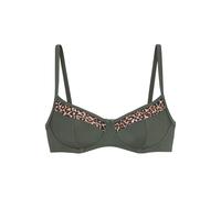 LASCANA Top per bikini beige / marrone / oliva Donna LASCANA 90xD