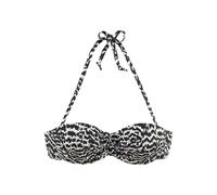 LASCANA Top per bikini 'Clara' beige / nero Donna LASCANA 80xD
