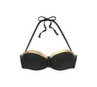 LASCANA Top per bikini 'Elodie' oro / nero Donna LASCANA 70xD