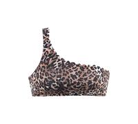 LASCANA Top per bikini 'Lexa' marrone / nero Donna - Abbigliamento - Moda mare - Bikini - Bikini top - Coppe grandi LASCANA 60