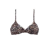 LASCANA Top per bikini 'Lexa' marrone / nero Donna LASCANA 70xB