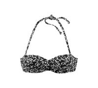 LASCANA Top per bikini 'Meadow' nero Donna - Abbigliamento - Moda mare - Bikini - Bikini top - Coppe grandi LASCANA 60