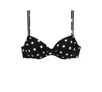 LASCANA Top per bikini nero / bianco Donna LASCANA 75xE