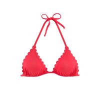 LASCANA Top per bikini 'Scallop' rosso Donna LASCANA 75xC/D
