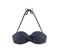 LASCANA Top per bikini 'Sparkel' navy Donna LASCANA 75xC