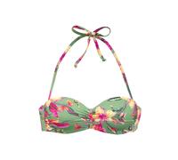 LASCANA Top per bikini verde chiaro / arancione pastello / rosa / rosa neon Donna LASCANA 80xD verde chiaro / arancione pastello / rosa / rosa neon