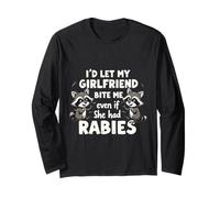 Lascerei Che la mia Ragazza Mi mordesse Anche se avesse la Rabbia Maglia a Manica