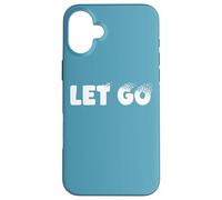 Lascia andare, design minimalista della metafora tipografica Custodia per iPhone 16 Plus