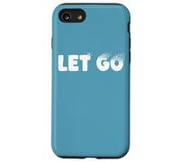 Lascia andare, design minimalista della metafora tipografica Custodia per iPhone SE (2020) / 7/8