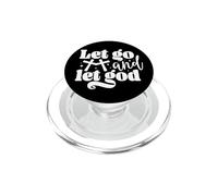 Lascia Andare e Affida a Dio - Design Motivazionale PopSockets PopGrip per MagSafe