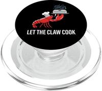 Lascia che Claw Cook AI Coding Umorismo PopSockets PopGrip per MagSafe