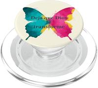 Lascia che Dio ti trasformi una farfalla di cristiana PopSockets PopGrip per MagSafe