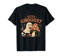 Lascia Che Il Fantasma dei Funghi Ghoost Maglietta