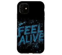 Lascia che il mondo sappia che ti senti vivo con questo fantastico costume Custodia per iPhone 11