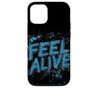 Lascia che il mondo sappia che ti senti vivo con questo fantastico costume Custodia per iPhone 12/12 Pro