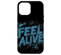 Lascia che il mondo sappia che ti senti vivo con questo fantastico costume Custodia per iPhone 12 Pro Max