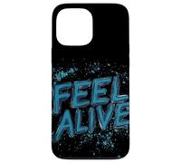 Lascia che il mondo sappia che ti senti vivo con questo fantastico costume Custodia per iPhone 13 Pro Max