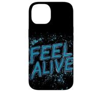 Lascia che il mondo sappia che ti senti vivo con questo fantastico costume Custodia per iPhone 14