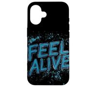 Lascia che il mondo sappia che ti senti vivo con questo fantastico costume Custodia per iPhone 16