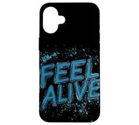 Lascia che il mondo sappia che ti senti vivo con questo fantastico costume Custodia per iPhone 16 Plus