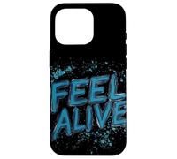 Lascia che il mondo sappia che ti senti vivo con questo fantastico costume Custodia per iPhone 16 Pro