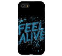 Lascia che il mondo sappia che ti senti vivo con questo fantastico costume Custodia per iPhone SE (2020) / 7 / 8
