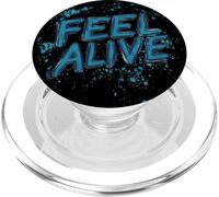 Lascia che il mondo sappia che ti senti vivo con questo fantastico costume PopSockets PopGrip per MagSafe