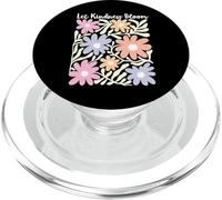 Lascia che la gentilezza fiorisca stile BOHO Fiori Arte Astratta Grafica PopSockets PopGrip per MagSafe