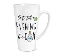 Lascia Che La Sera Inizi Tazza Grande Da 17oz Latte - Divertente Gin Tonic