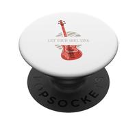Lascia che la tua anima canti i disegni del chitarrista retrò presenti PopSockets PopGrip Adesivo