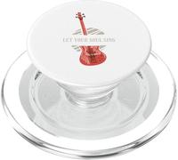 Lascia che la tua anima canti i disegni del chitarrista retrò presenti PopSockets PopGrip per MagSafe