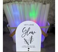 Lascia che l'amore risplenda durante il Ramadan! Questa etichetta in acrilico presenta un carattere calligrafico, emanando eleganza e unicità. Segnaletica in acrilico, segnaletica "Lascia che l'amore 