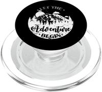 Lascia che l'avventura inizi le montagne PopSockets PopGrip per MagSafe