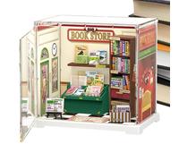 Lascia che le tue abilità artistiche risplendano con il mini kit House per gli adulti. Un kit di fascino che dà vita alla tua immaginazione | Casa in miniatura creativa | Kit di assemblaggio della cas