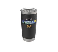Lascia che sia Gogh. Bicchiere termico in acciaio inox doppia parete
