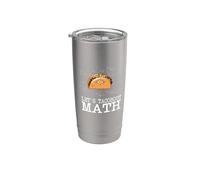 Lascia che Tacobout Math sia un regalo divertente per Bicchiere termico in acciaio inox doppia parete