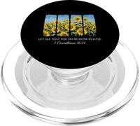 Lascia che tutto ciò che fai in amore Christian Believer PopSockets PopGrip per MagSafe