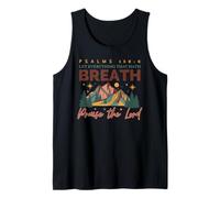 Lascia Che Tutto ciò Che Respira lodi Il Signore Mountain Art Canotta